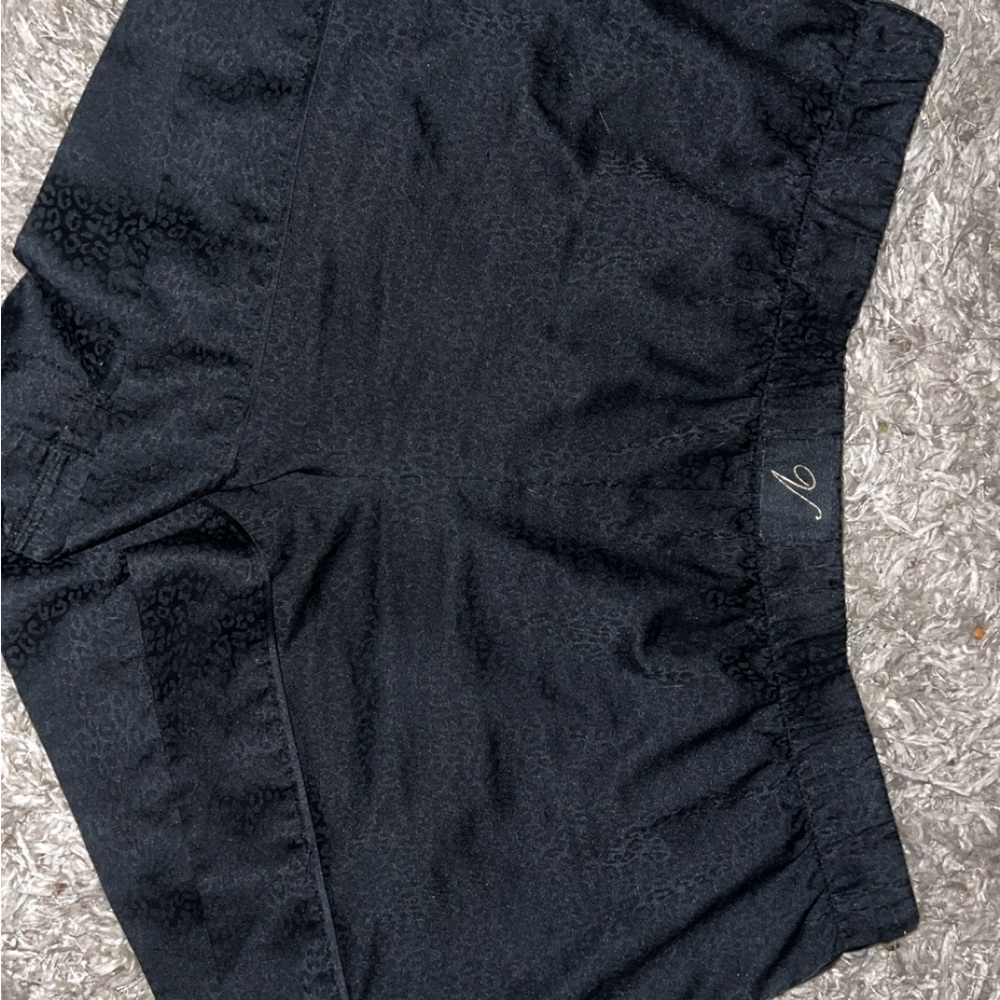 Victoria's Secret Black Textured Shorts